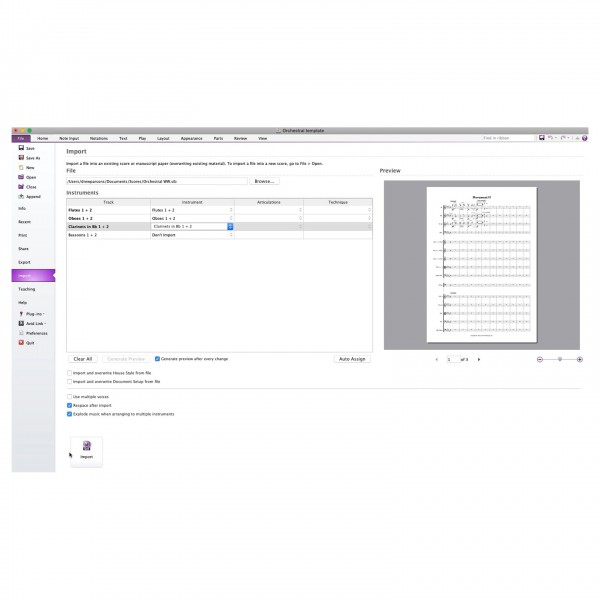 Sibelius Ultimate Education License - Multi Import