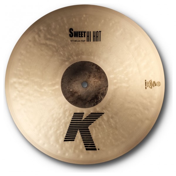Zildjian K 15" Sweet Hi-hat Top Over