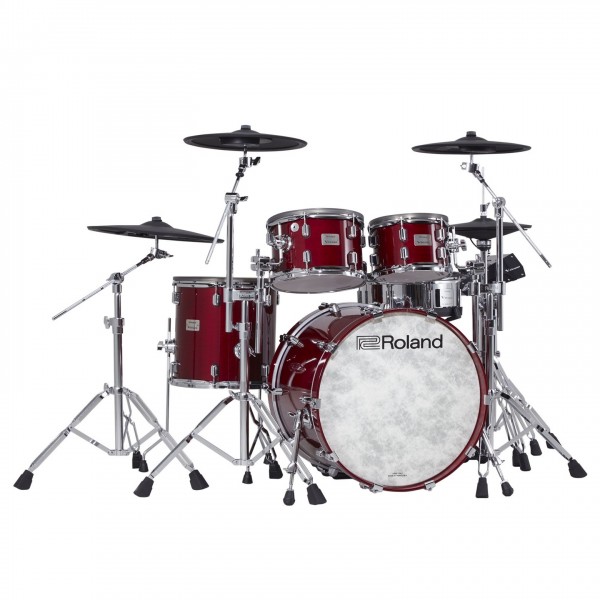 Roland VAD-706 V-Drums Acoustic Design Drum Kit, Gloss Cherry