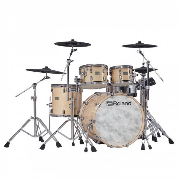 Roland VAD-706 V-Drums Acoustic Design Drum Kit, Gloss Natural