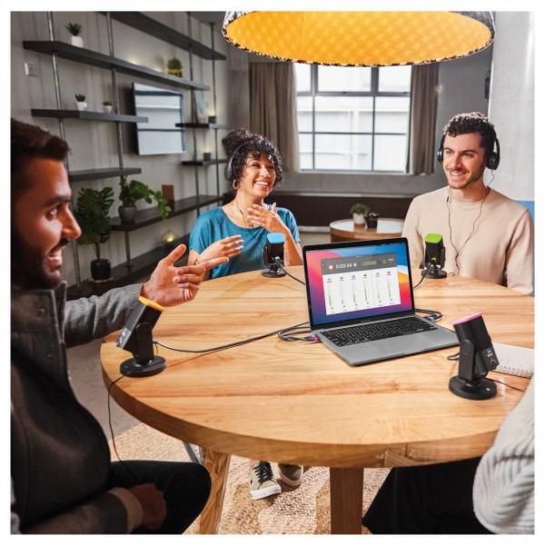 NT-USB Mini Coloured Identification Caps and Mic Cliips - Lifestyle