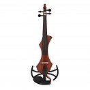GEWA Novita 3.0 Electric Violin with adapter, Gold Brown