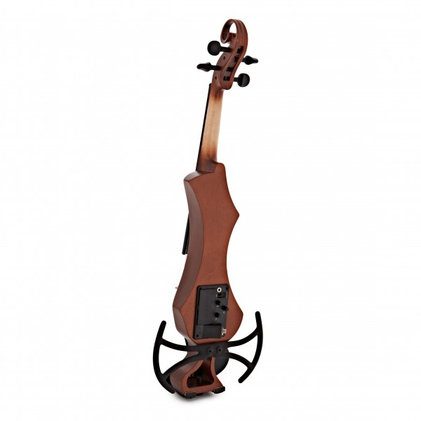 GEWA Novita 3.0 Electric Violin with adapter, Gold Brown