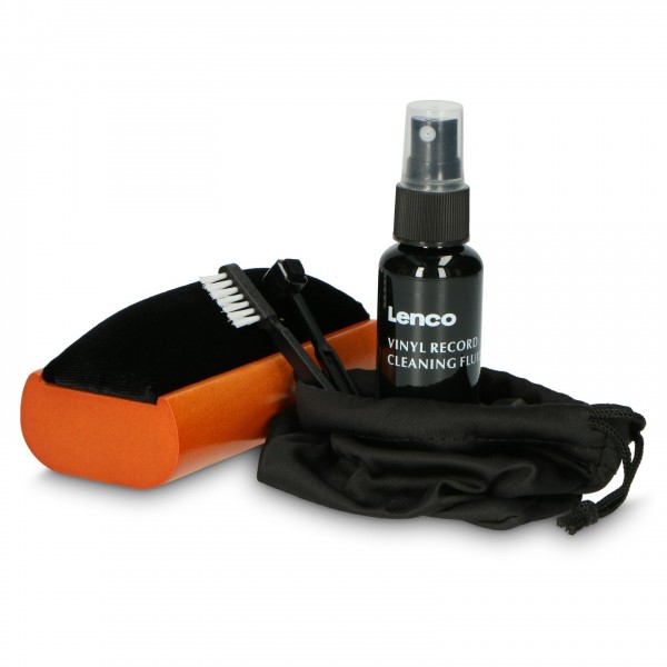 Lenco 5-in-1 Record Cleaning Kit - With Bag