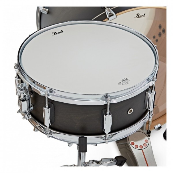 Pearl Decade Maple 22'' 6pc Shell Pack, Satin Black Burst - Snare Drum
