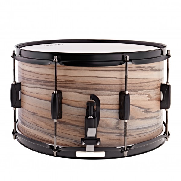 Tama Woodworks 14" x 8" Snare Drum, Natural Zebrawood Wrap