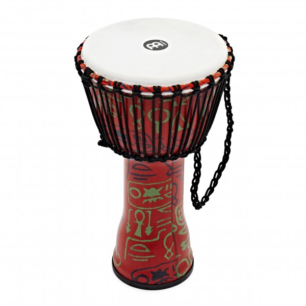 Meinl Travel Series 10 Inch Djembe Goat Head, Pharaoh's Script