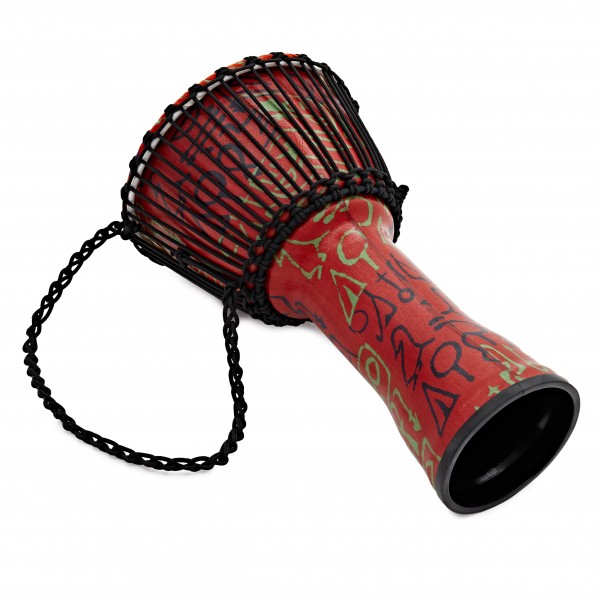 Meinl Travel Series 10 Inch Djembe Goat Head, Pharaoh's Script