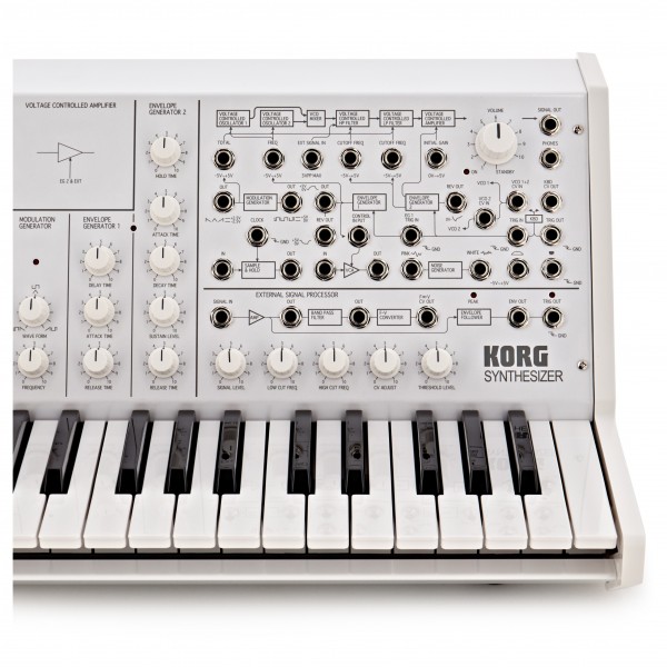 Korg MS-20, White at Gear4music