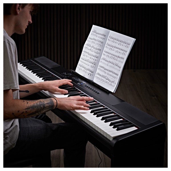 SDP-2 Stage Piano by Gear4music + Stand, Pedal and Headphones