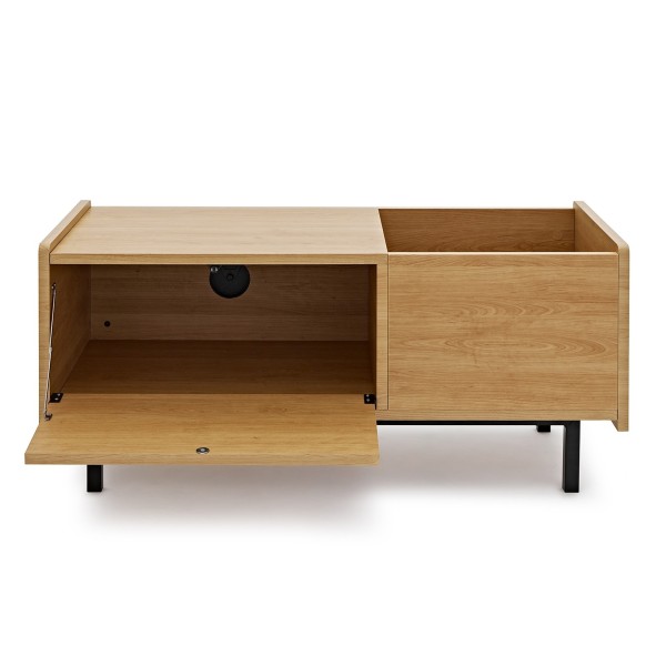 modul Turntable and Records Table, Oak