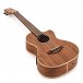 Luna High Tide Tenor Electro Ukulele, Ovangkol