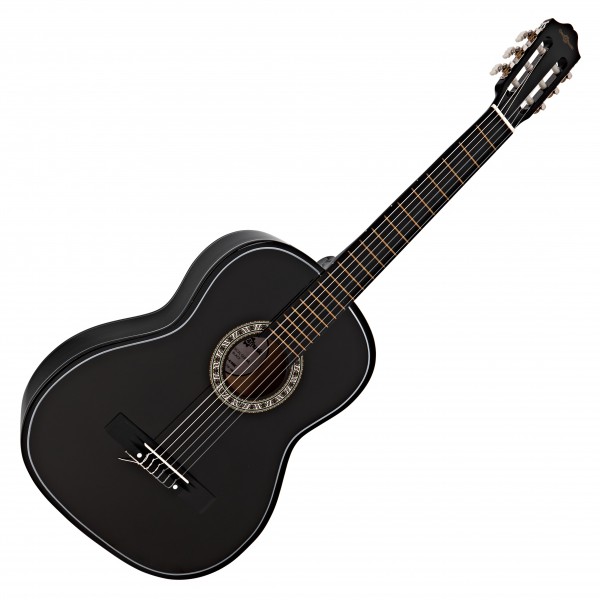 Classical Guitar, Black, by Gear4music