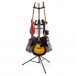 Hercules GS526B+ 6 Piece Guitar Stand with guitars
