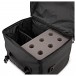 6 Microphone Bag with Accessory Pockets by Gear4music