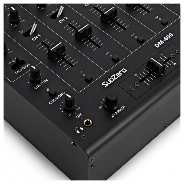 SubZero DM-400 4 Channel DJ Mixer with USB