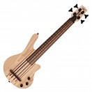 Mahalo Solid Electric Bass Ukulele, Naturalny