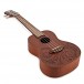 Luna Tattoo Concert Ukulele, Mahogany