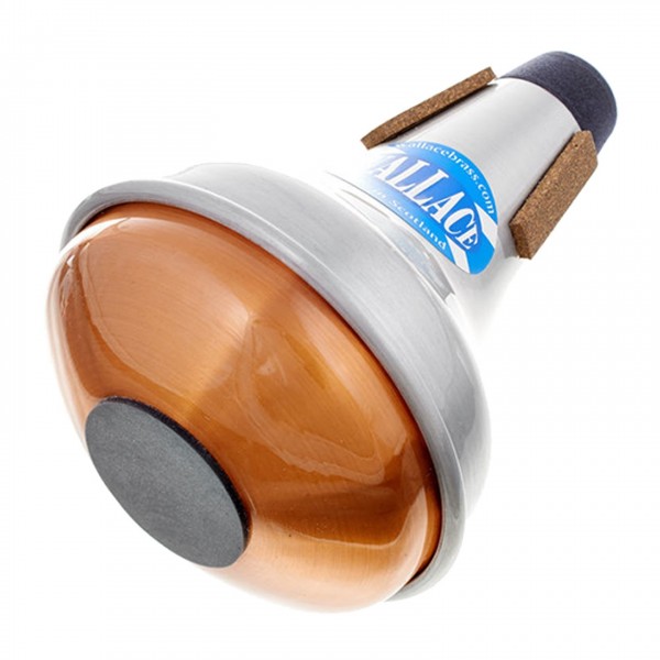 Wallace Soprano Cornet Straight Mute, Copper Bottom, Bottom