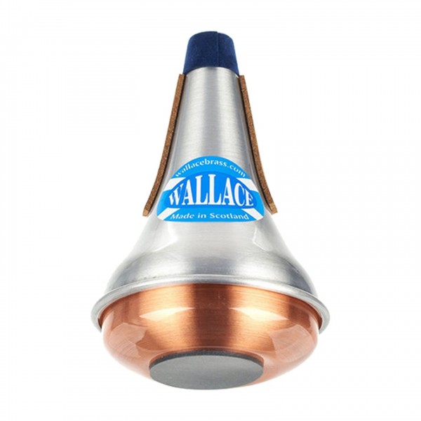 Wallace Piccolo Trumpet Straight Mute, Copper Bottom, Front