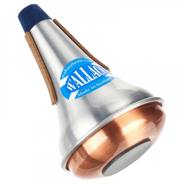 Wallace Piccolo Trumpet Straight Mute, Copper Bottom, Side