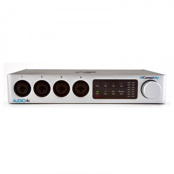 iConnectivity AUDIO4c Audio and MIDI Interface - Front