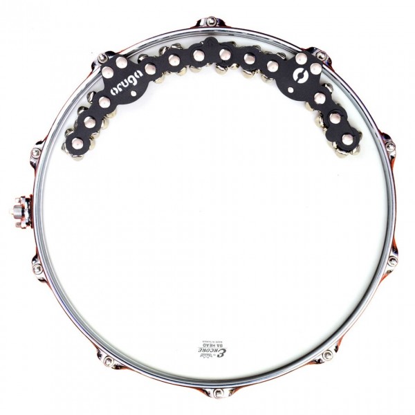 Oruga Medium Caterpillar Sleigh Bells - Snare Drum Fitting