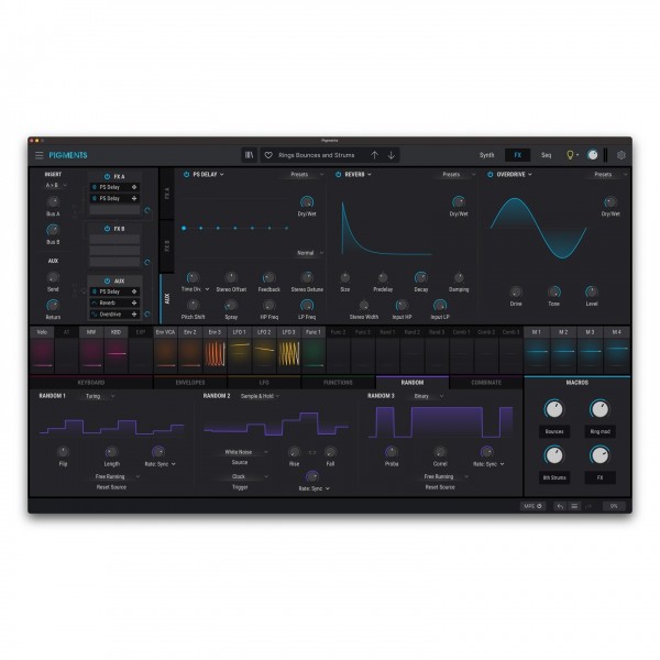 Pigment 3 Software Synthesizer - Effects