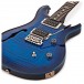 PRS CE24 Semi Hollow, Whale Blue Smokeburst Blackout Neck #0315491