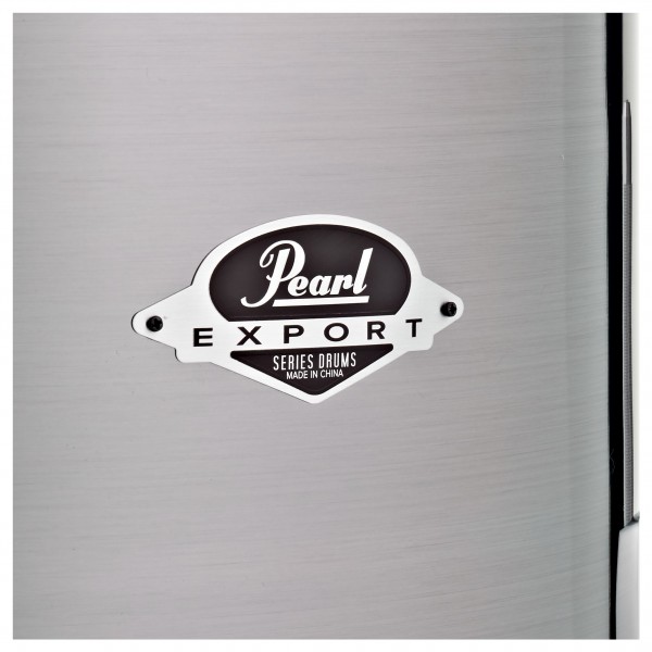 Pearl Export 14 x 14 Floor Tom, Smokey Chrome