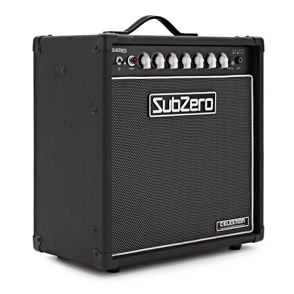 SubZero Saturn-15VR Celestion Seventy/80 Tube Amp Combo, Black