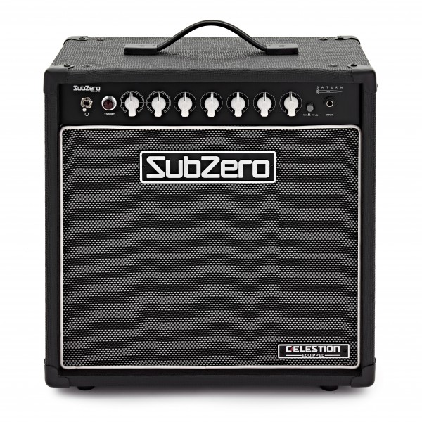 SubZero Saturn-15VR Celestion Seventy/80 Tube Amp Combo, Black
