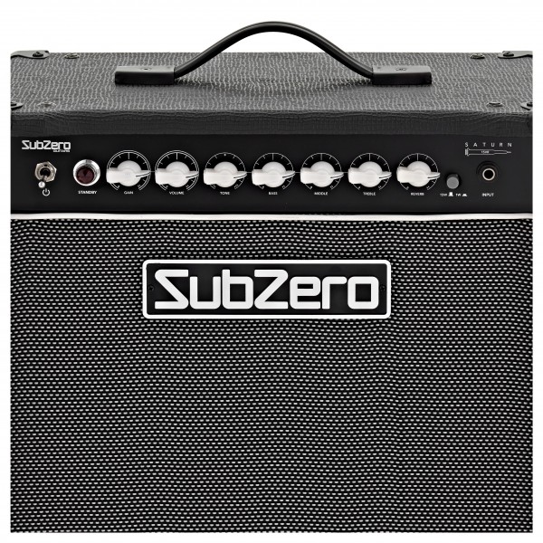 SubZero Saturn-15VR Celestion Seventy/80 Tube Amp Combo, Black