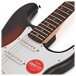 Squier Affinity Stratocaster, Brown Sunburst