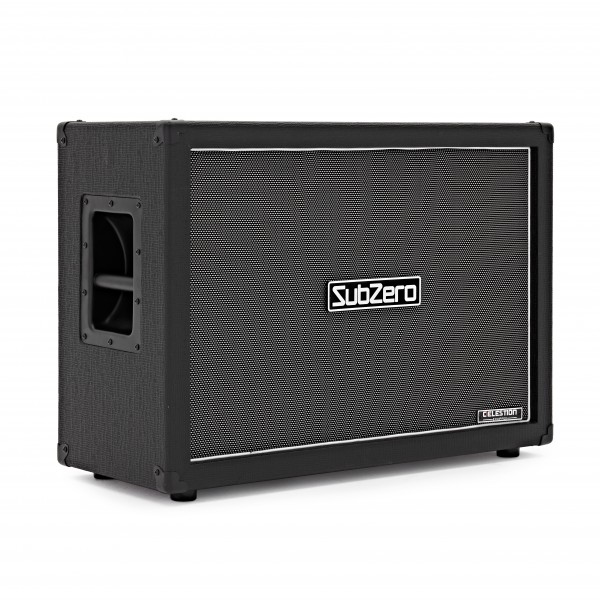 SubZero 2 x 12" Celestion Vintage 30 Cabinet, Black