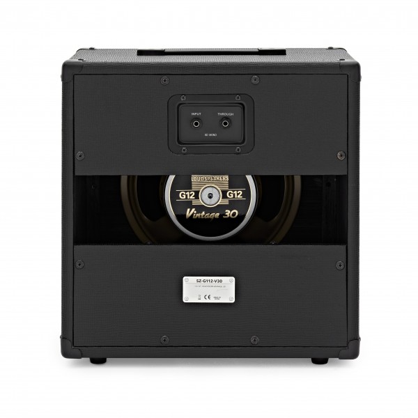 SubZero 1 x 12" Celestion Vintage 30 Cabinet, Black