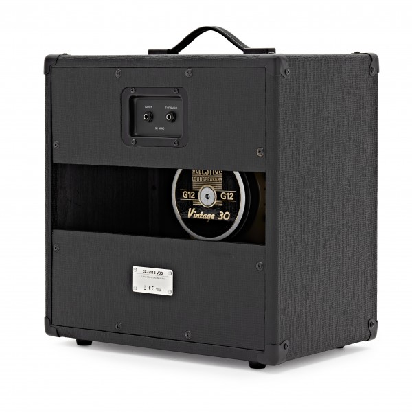 SubZero 1 x 12" Celestion Vintage 30 Cabinet, Black