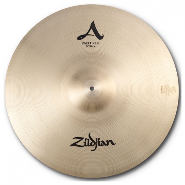 Zildjian A 21'' Sweet Ride Cymbal, Traditional Finish