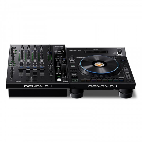 Denon DJ LC6000 PRIME Controller and Denon DJ X1850 Prime Mixer - Full Bundle