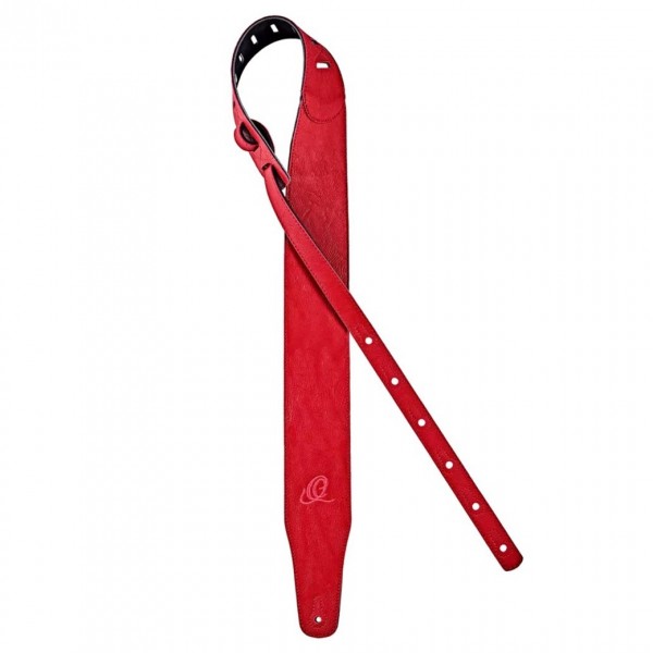 Ortega Vegan Series Extra Wide Strap, Red