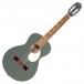 Ortega Gaucho Series Parlour Body Nylon String, Platinum Gray