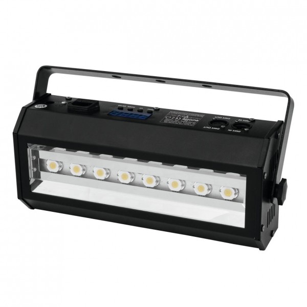 Eurolite 8 x 20W COB LED Pro Strobe Light - Front Angled Left