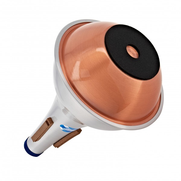 Wallace Bass Trombone Straight Mute, Copper Bottom