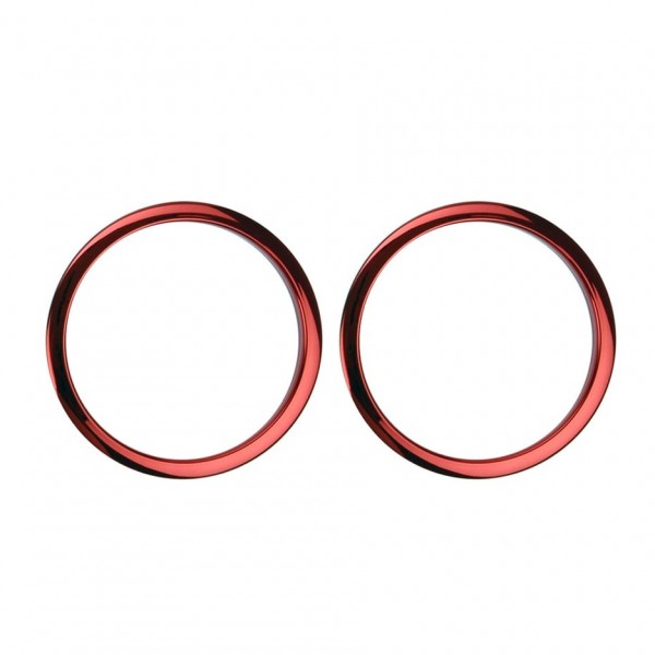 Bass Drum O's 2" Sound Hole Rings, Red