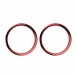 Bass Drum O's Sound Hole Ring rot 2