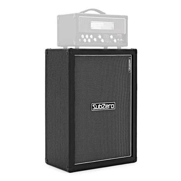 SubZero 2 x 12" Celestion Vintage 30 Cabinet, Black