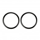 Bass Drum O's coppia di anelli per foro di risonanza da 2"
