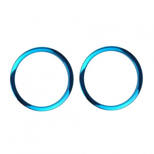 Bass Drum O's 2" Sound Hole Rings, Blue