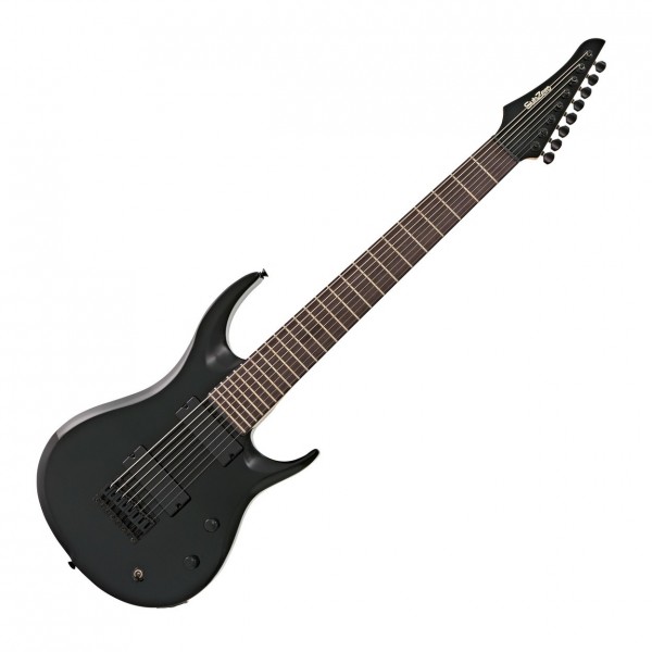 SubZero Generation 8 Electric Guitar, 8-String, Jet Black - NearlyNew