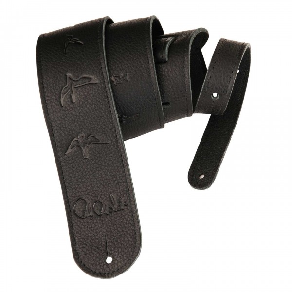 PRS 2.5" Leather Birds Strap, Black